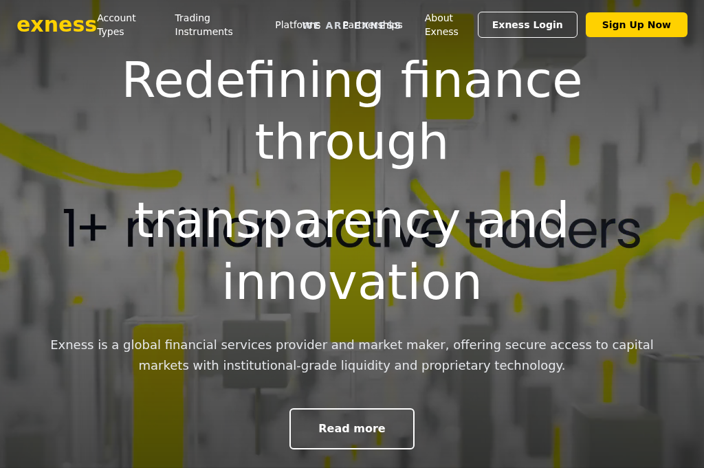 Screenshot of exbroker-pakistan.org