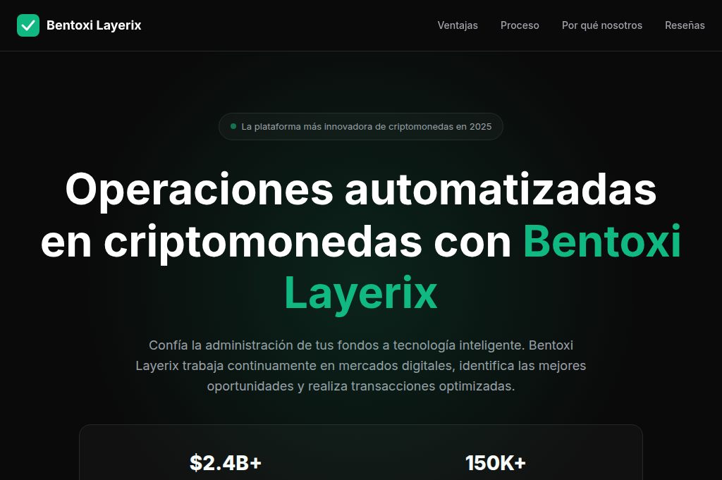 Screenshot of bentoxi-layerix.pro