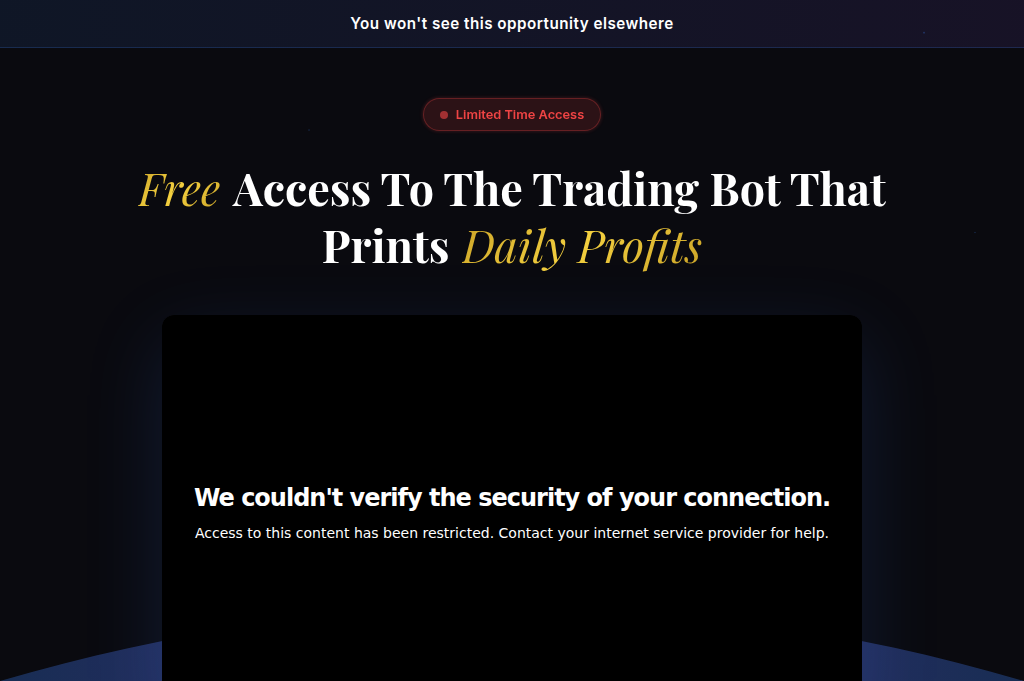 Screenshot of desmond-trader.com