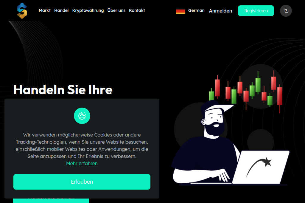 Screenshot of skysafeinvests.com