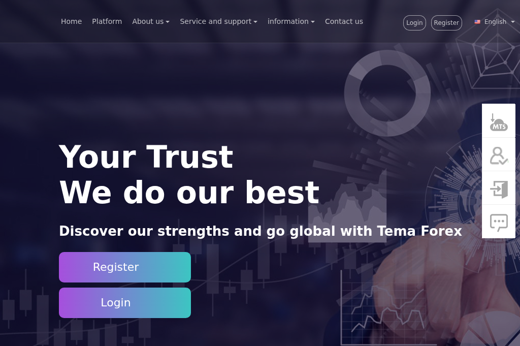 Screenshot of temaforex.cc