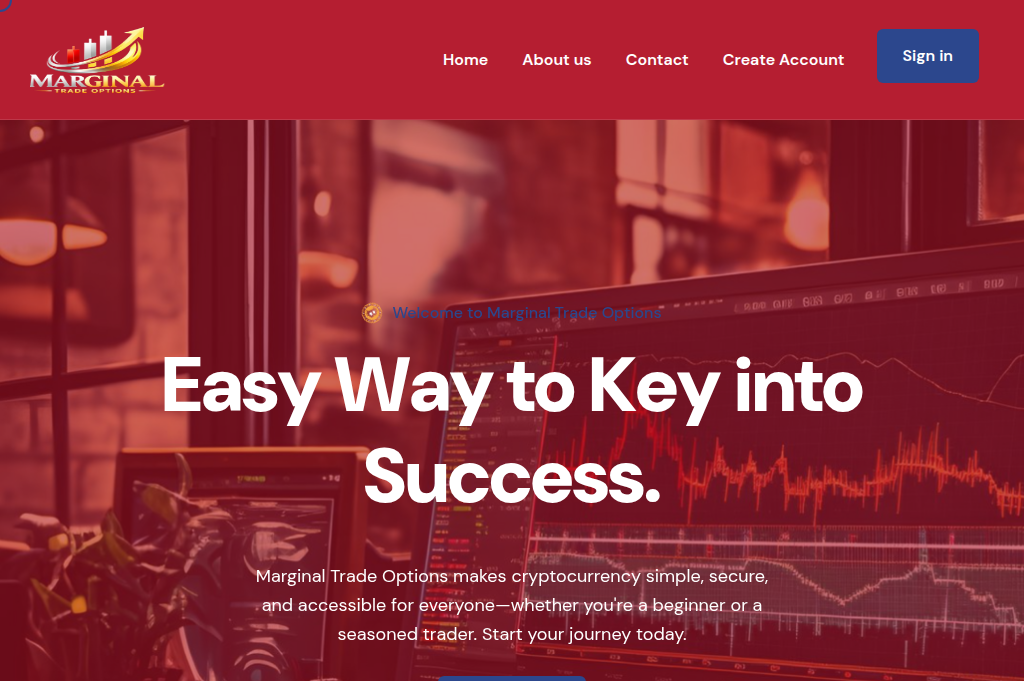 Screenshot of marginaltrading.net
