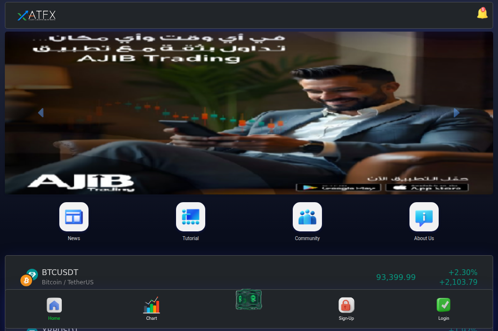 Screenshot of globalleader-in-online-trading.site