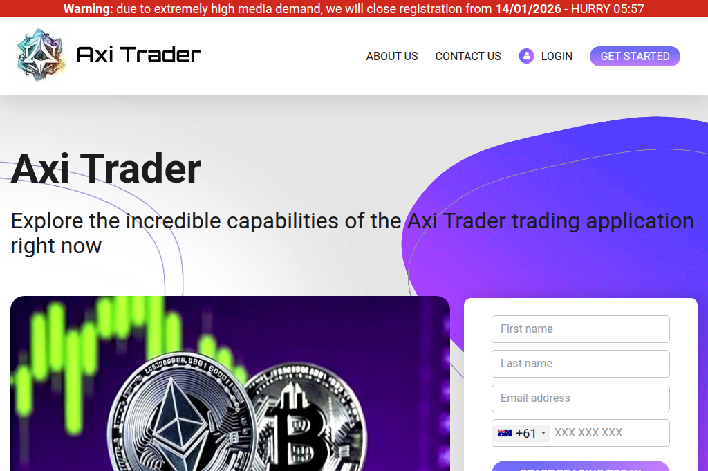 Screenshot of axitraderai.net