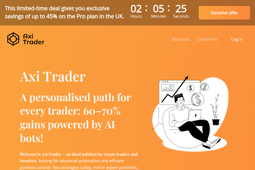 Screenshot of axitrader-ai.com