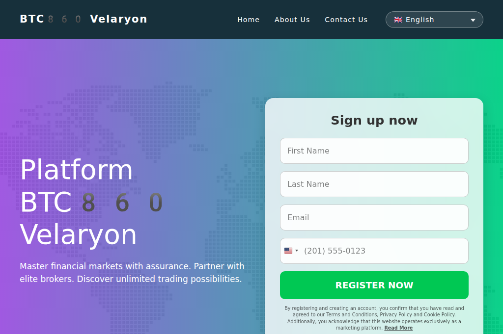 Screenshot of btc860-velaryon.com