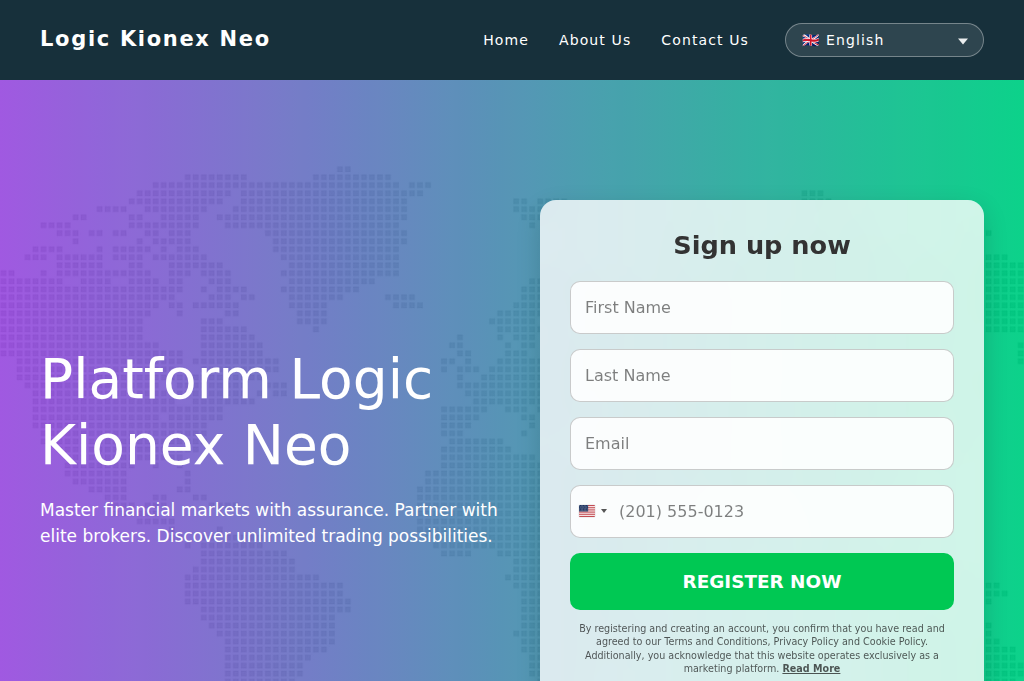 Screenshot of logic-kionex-neo.com