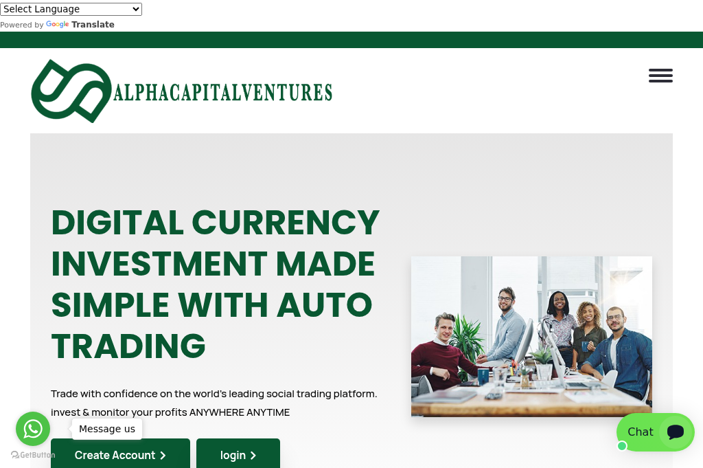 Screenshot of alphaventuresltd.com