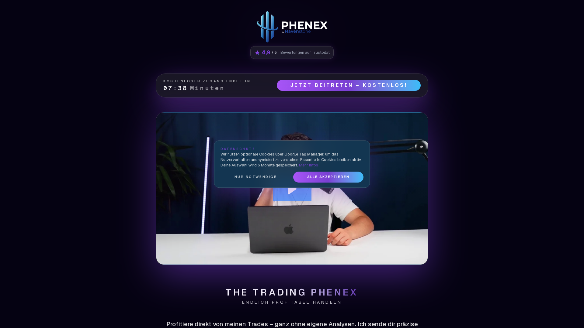 Screenshot of phenex-havenstone.com