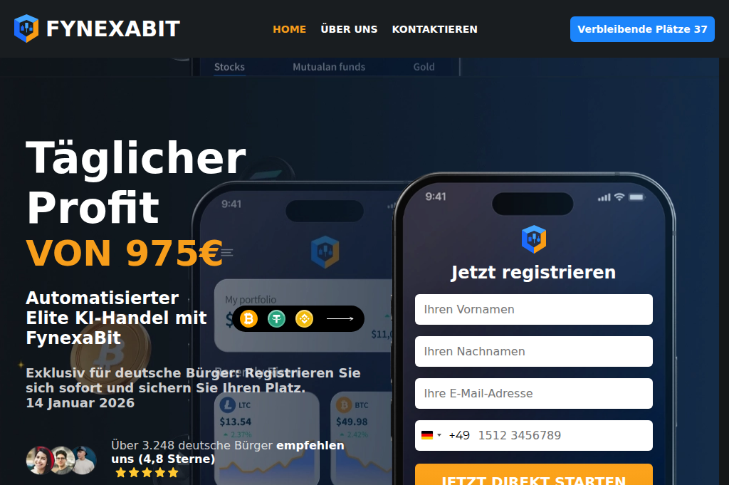 Screenshot of fynexabit-ki.de