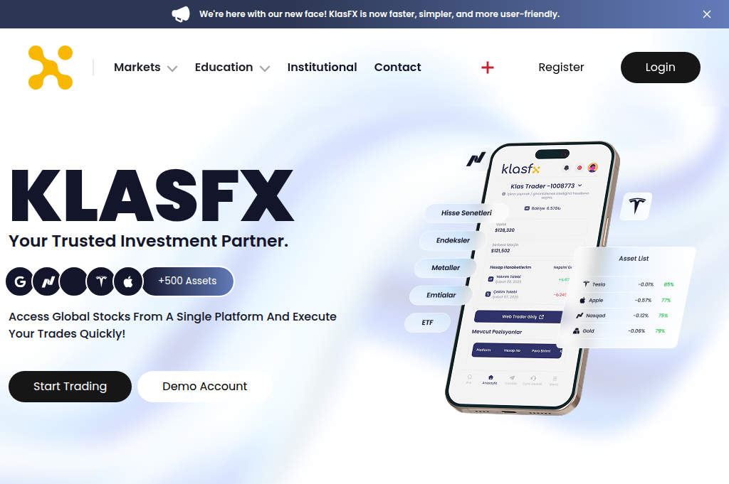 Screenshot of klasfx275.com