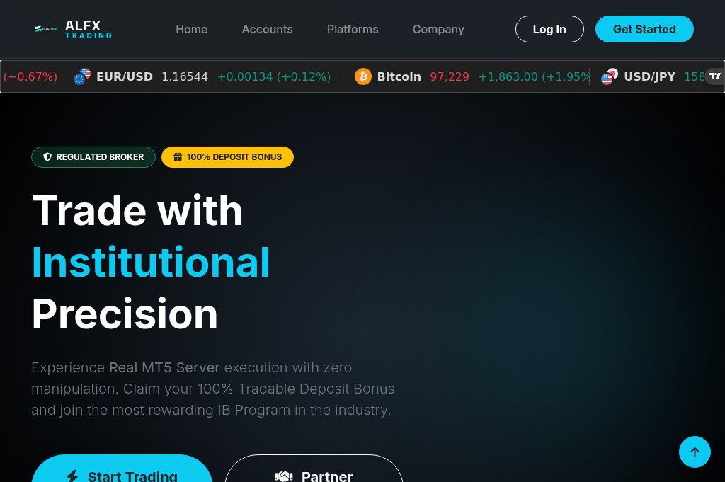 Screenshot of altrade.site