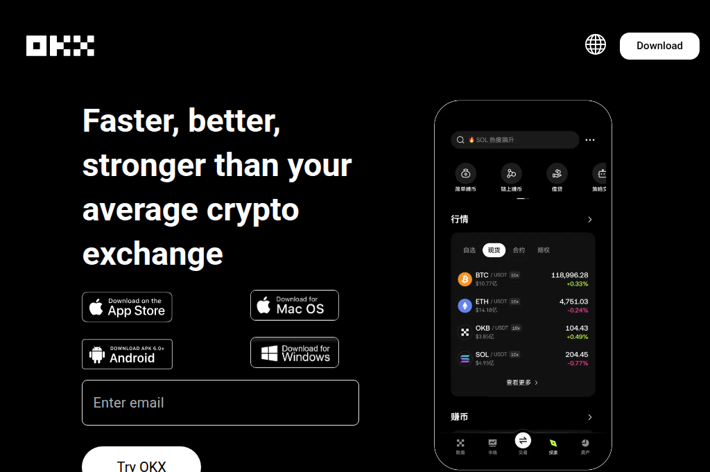 Screenshot of okxcoin8.com