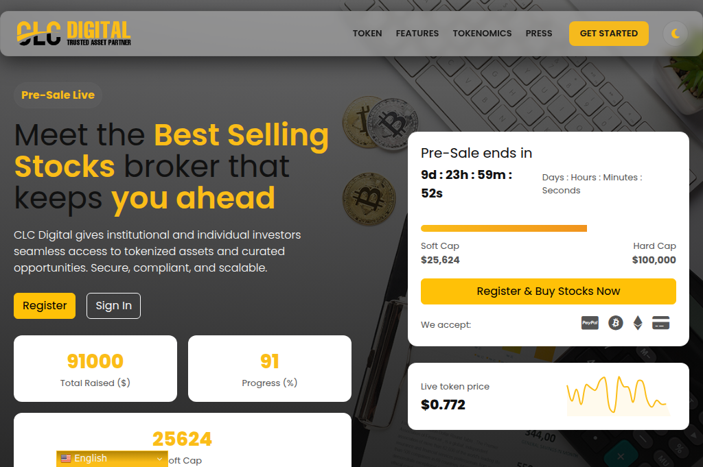 Screenshot of clcdigital.cc