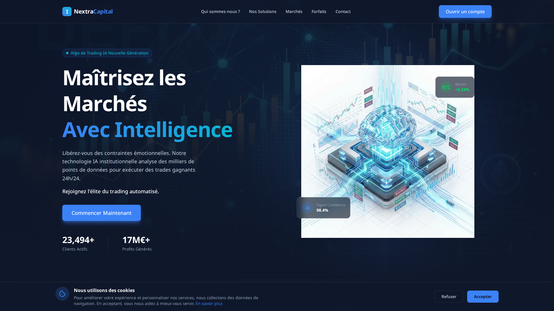 Screenshot of nextra-capital.com