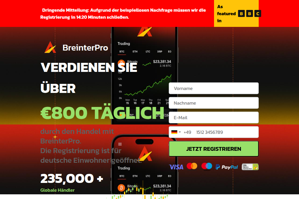 Screenshot of breinterpro.org