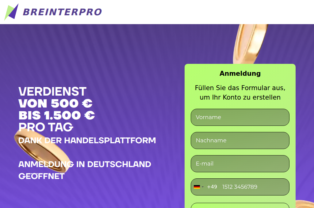 Screenshot of breinterpro.net