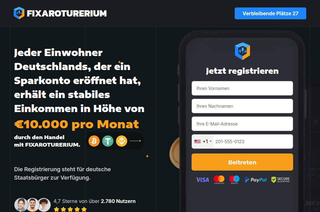 Screenshot of fixaroturerium.pro