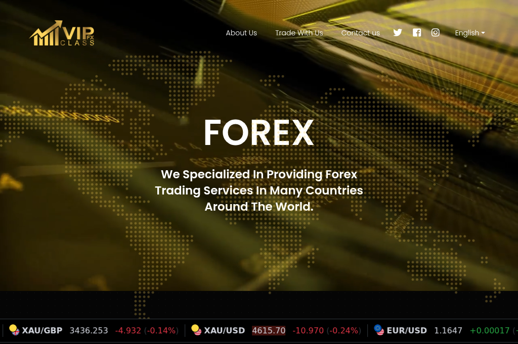 Screenshot of vipclass.trade