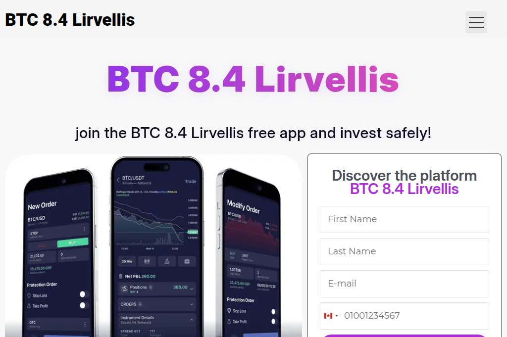 Screenshot of btc84lirvellisapp.com