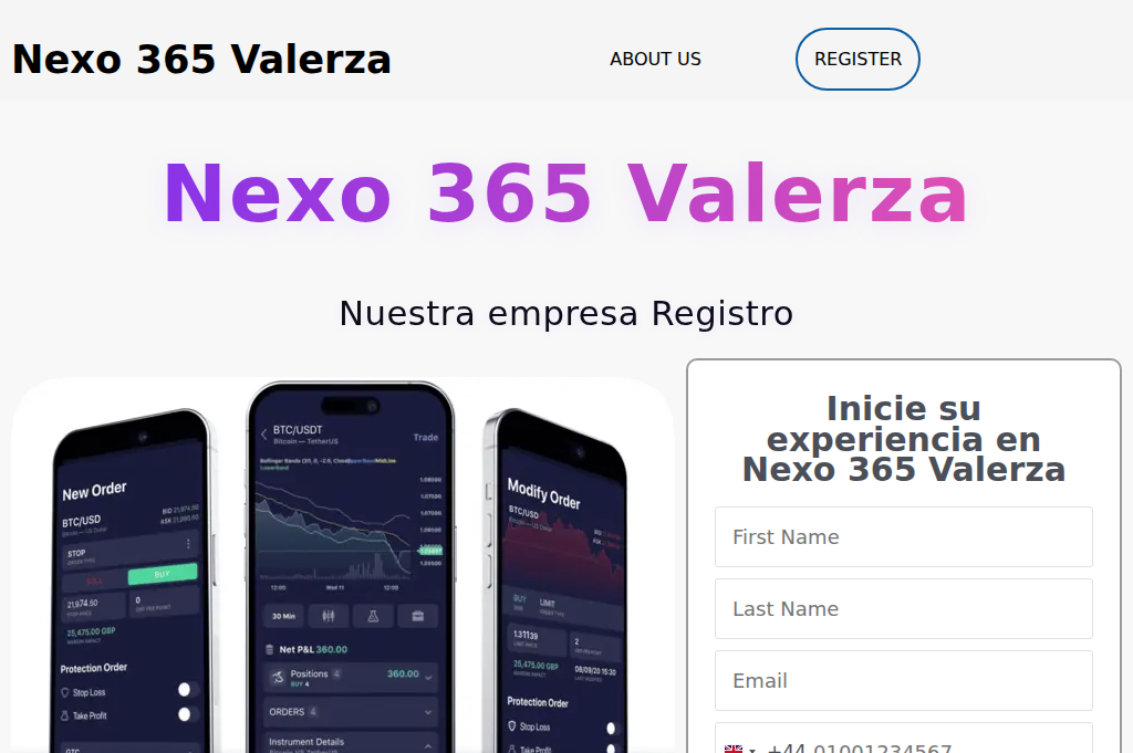 Screenshot of nexovalerza365.com