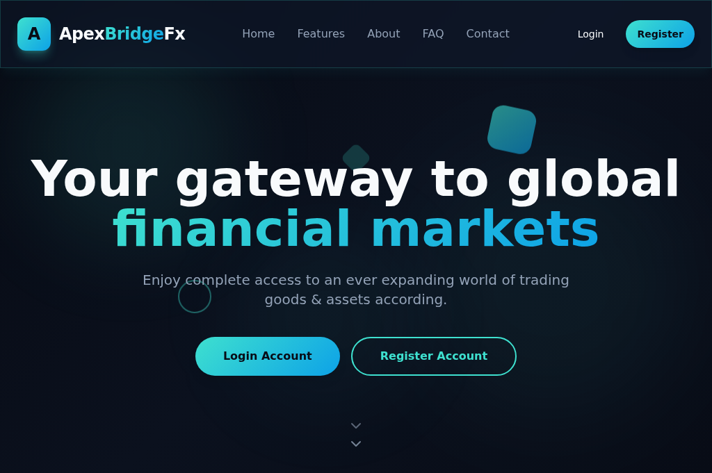 Screenshot of apexbridgefx.com