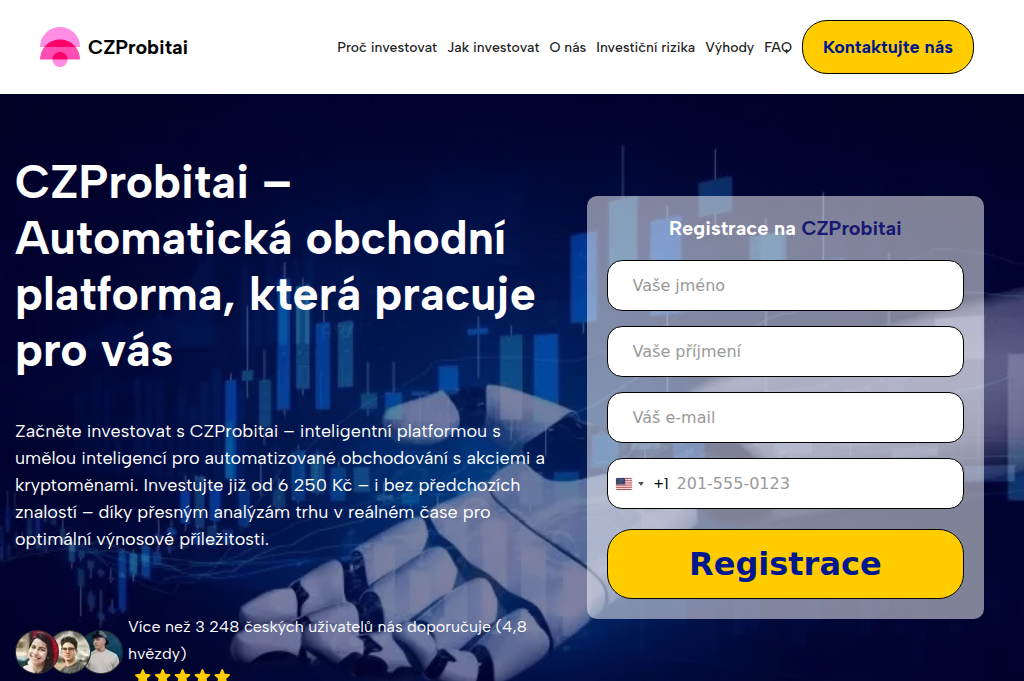 Screenshot of cz-probitai.net
