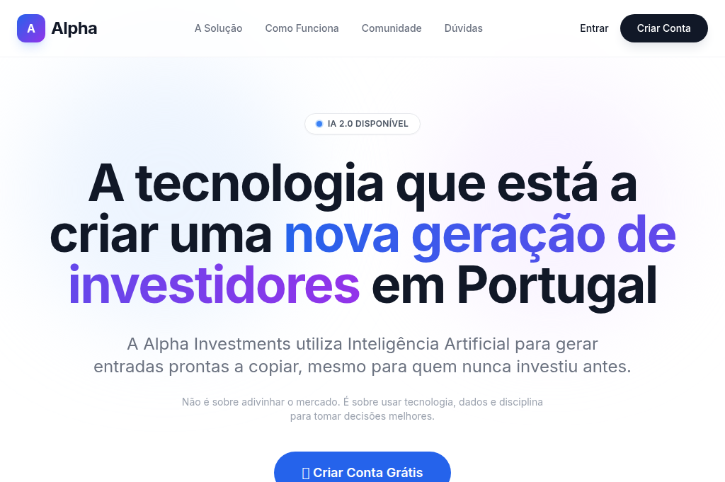 Screenshot of alphainvestments.site