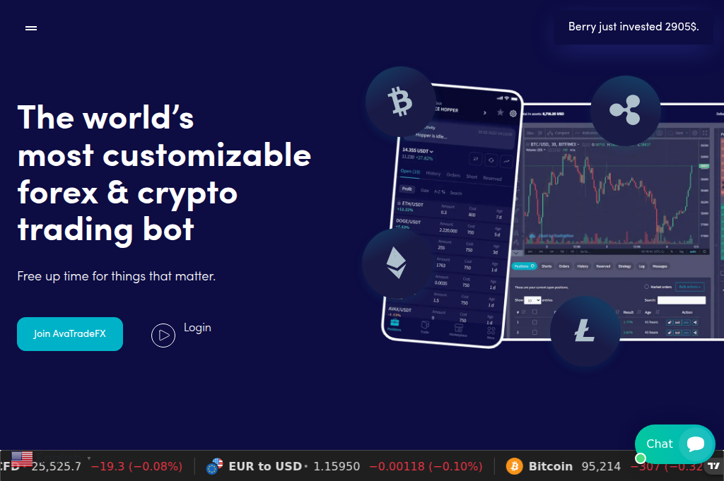 Screenshot of avtrafx.online
