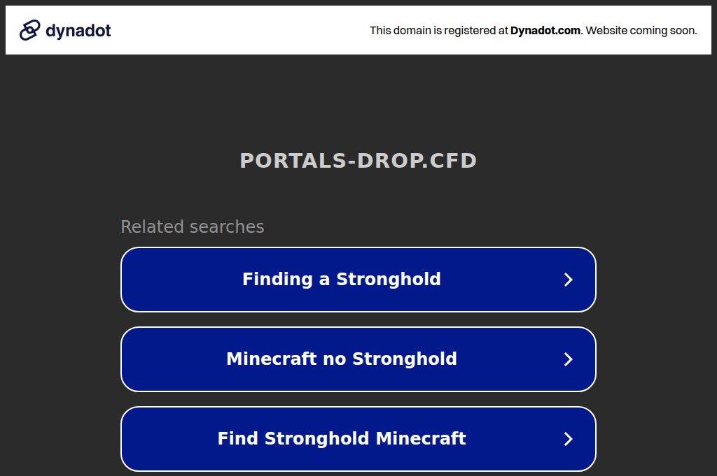 Screenshot of portals-drop.cfd