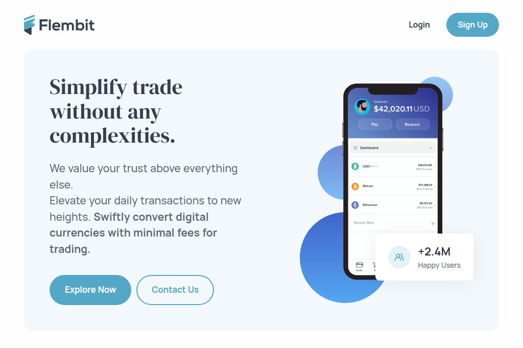 Screenshot of flembit.net