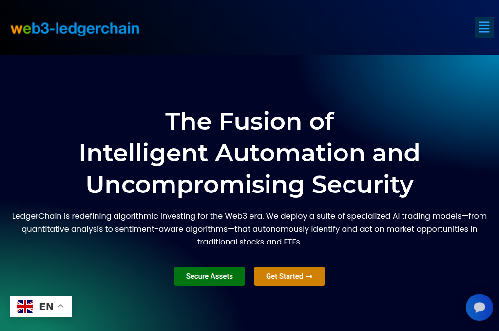Screenshot of web3-ledgerchain.com