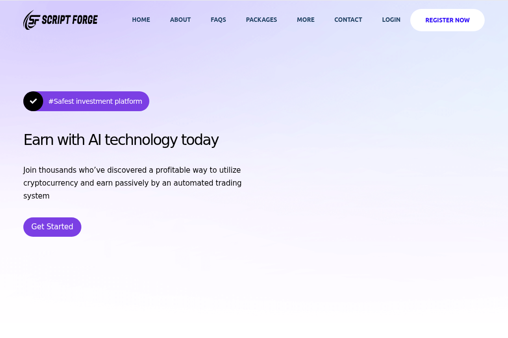 Screenshot of apexcryptomarkets.com