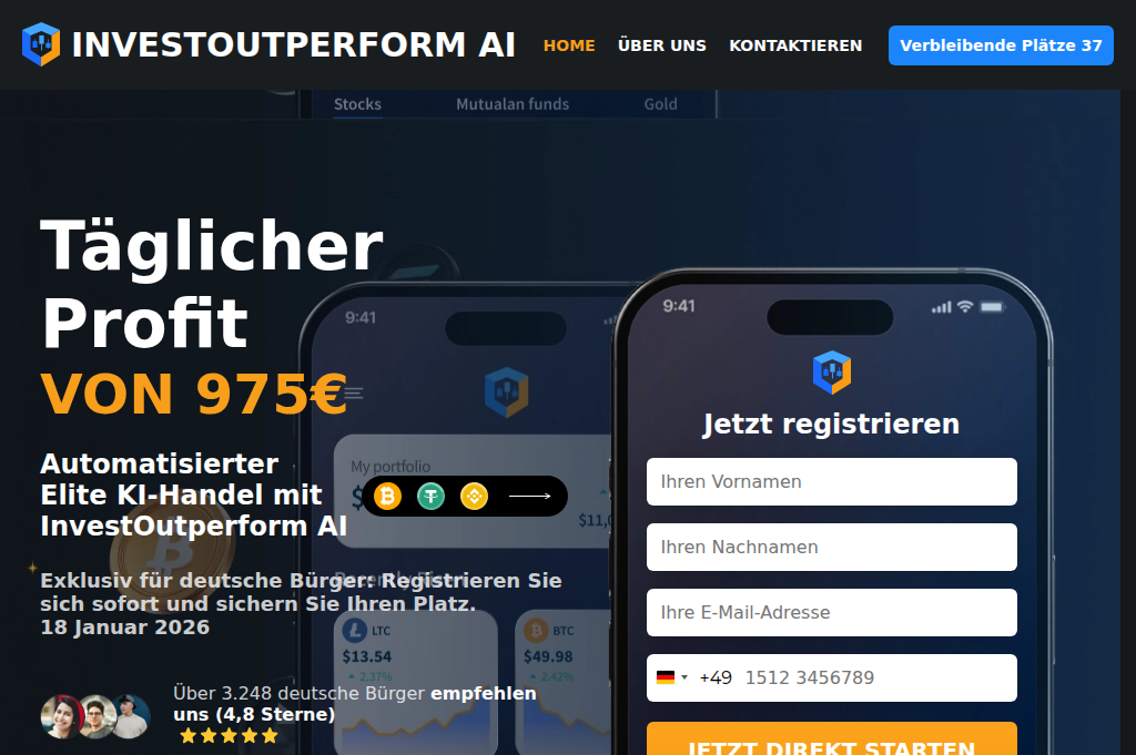 Screenshot of investoutperform-ai.com