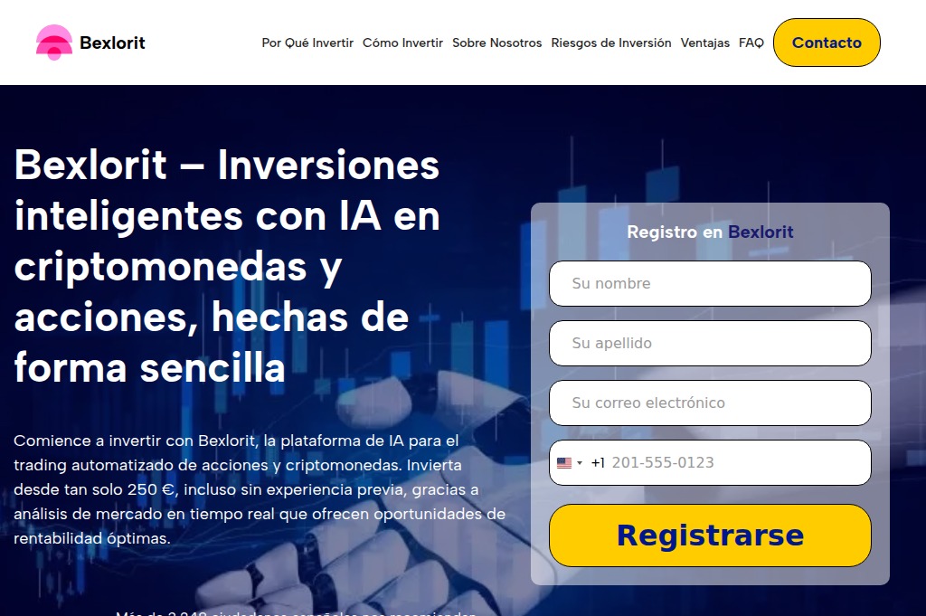 Screenshot of bexlorit-es.net