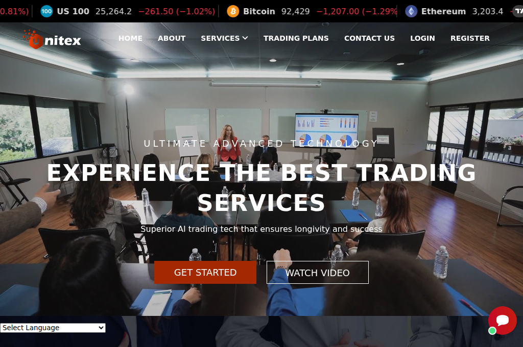 Screenshot of unitexprimes.org