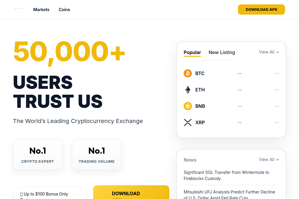 Screenshot of tradinger.in