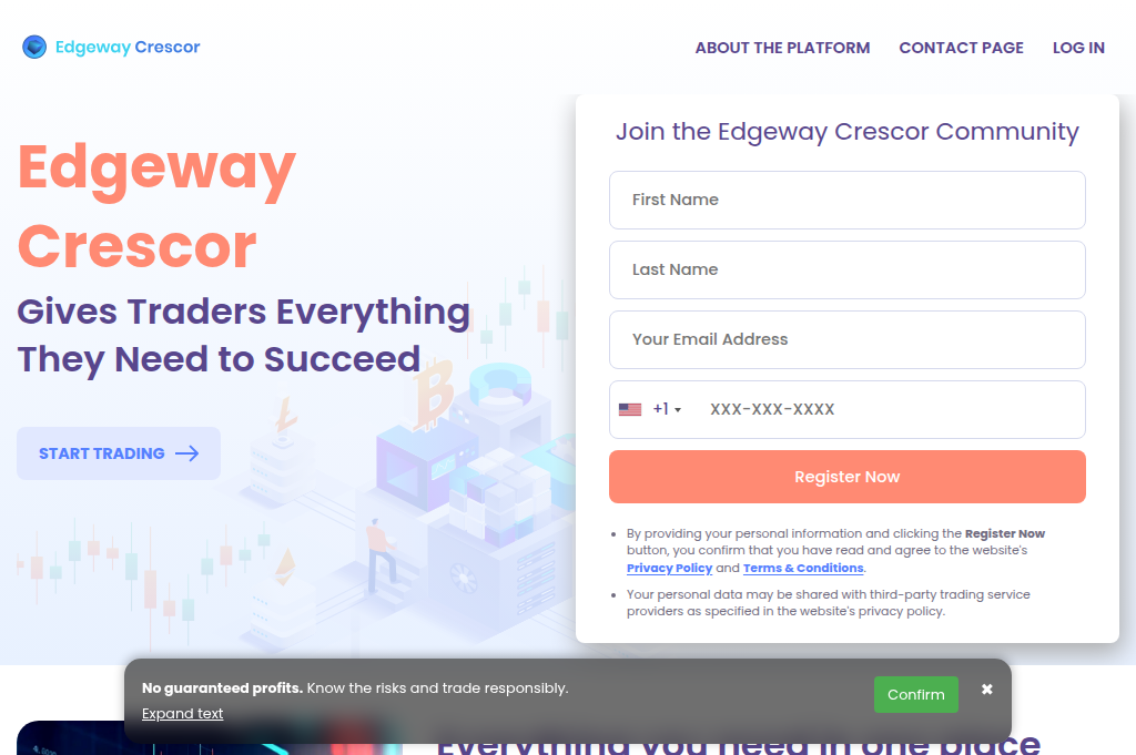 Screenshot of edgewaycrescorai.com