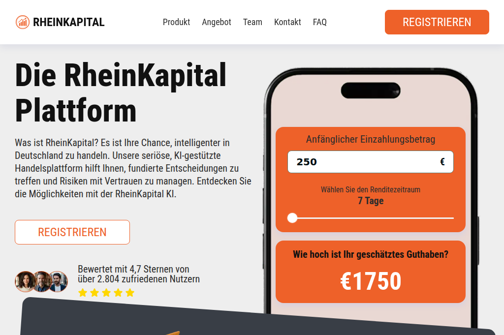 Screenshot of rheinkapital-ai.com