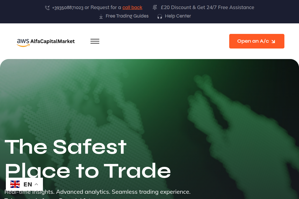 Screenshot of alfacapitalmarket.it