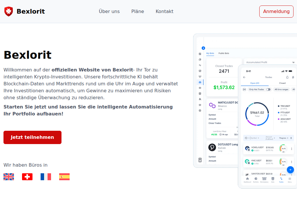 Screenshot of bexlorit.ch