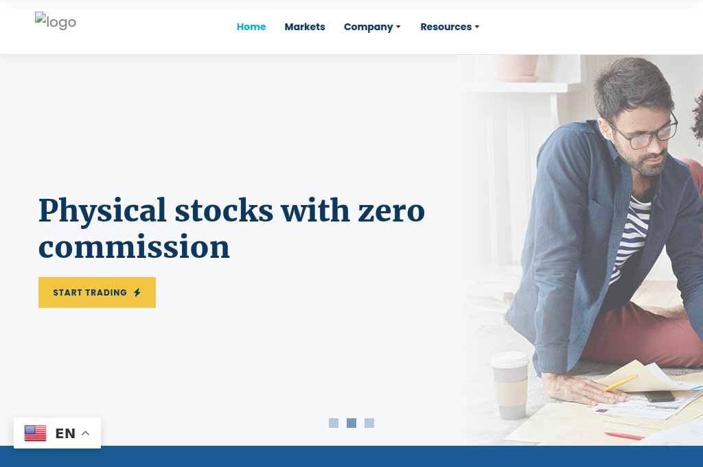 Screenshot of titanflowbrokers.com