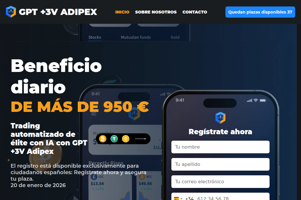 Screenshot of gpt3-vadipex.com