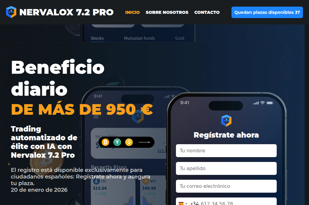Screenshot of nervalox72pro.net