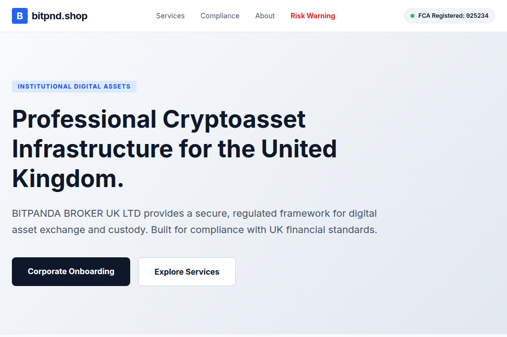Screenshot of bitpnd.shop