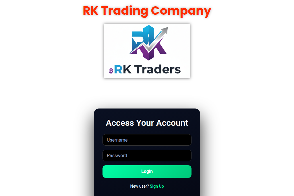 Screenshot of rktradersolutions.online
