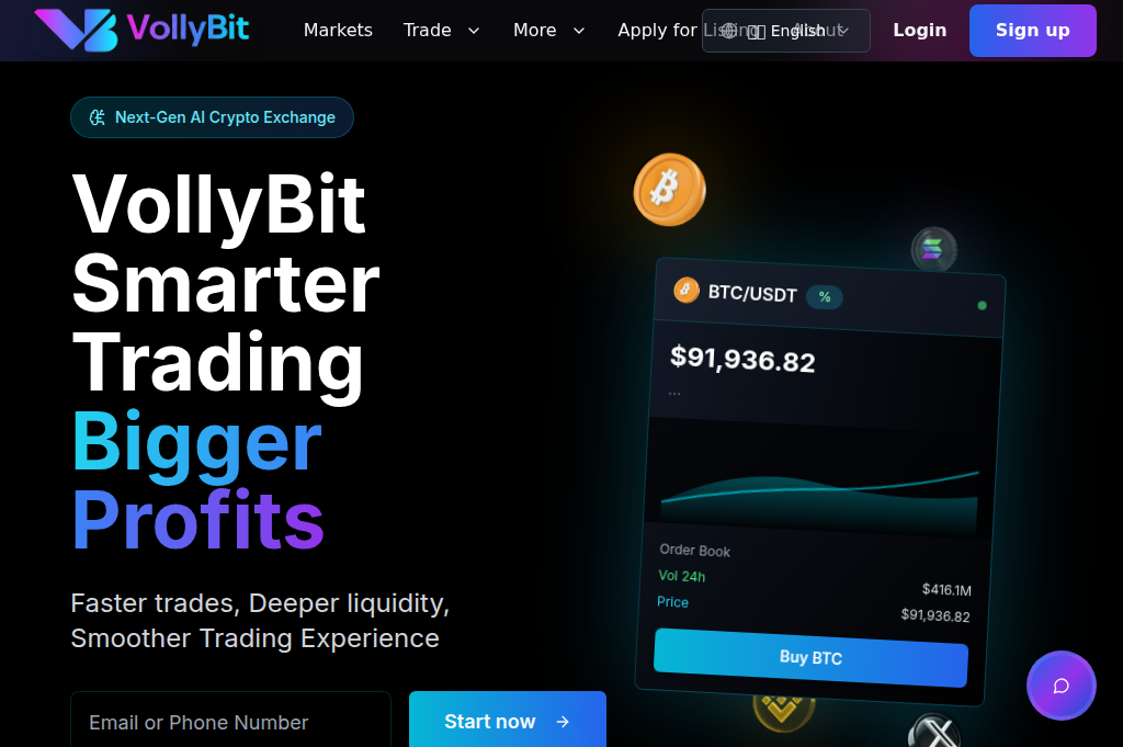Screenshot of vollybit.site