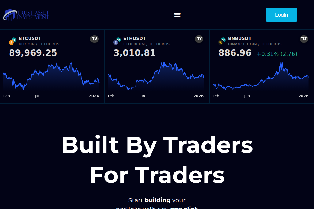 Screenshot of trustassetinvestment.online