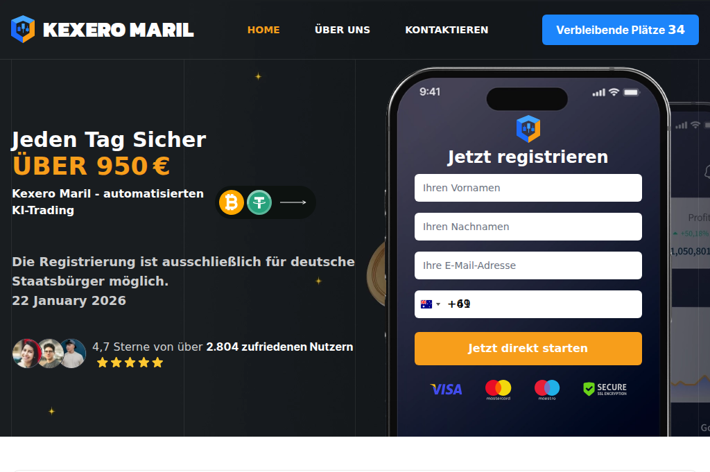 Screenshot of kexero-maril.de
