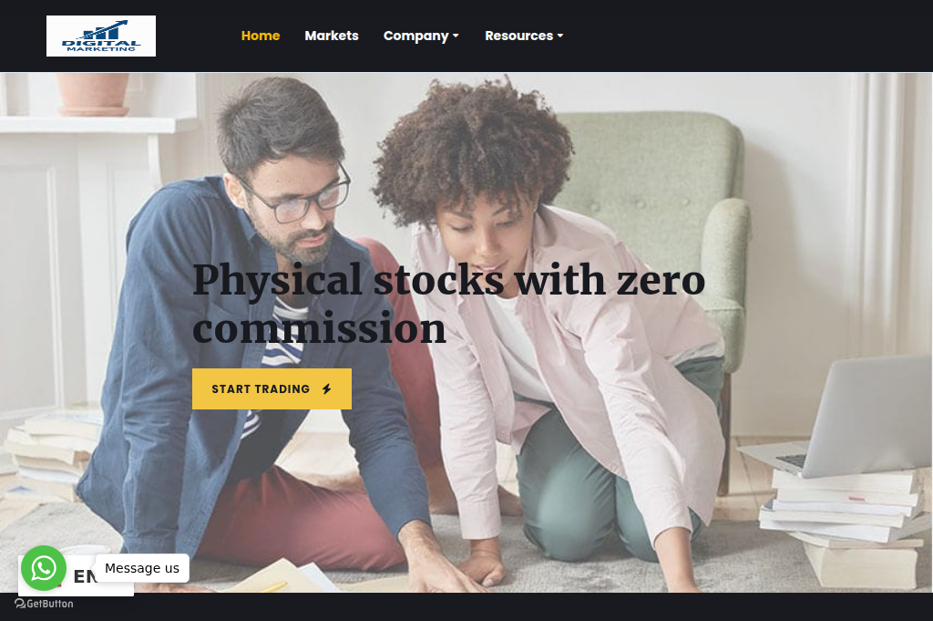 Screenshot of digitalmarketingleverage.live